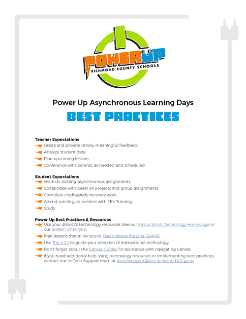 Asynchronous Learning Days Best Practices
